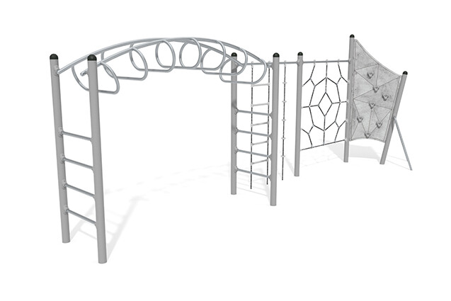 3D rendering af Konstrukcja wspinaczkowa - Active tor wspinaczkowy