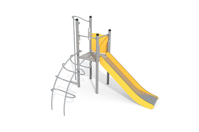 3D rendering af Wieża do zabawy - Active - pojedyncza wieża z rurą strażacką
