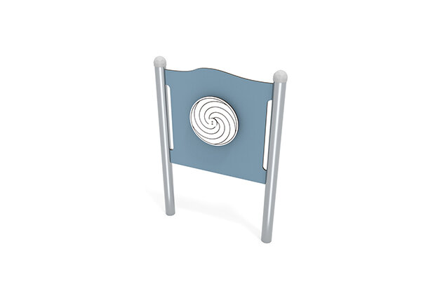 3D rendering af Tablica aktywności - koło hipnotyczne - niebieski