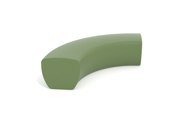 3D rendering af Meble ogrodowe - Moduł ławki Outi 2