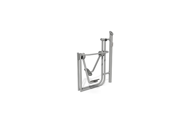 3D rendering af Fitness - Biegacz na świeżym powietrzu szary