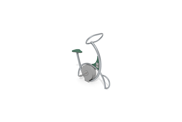 3D rendering af Fitness - Rower treningowy Outdoor Inox zielony