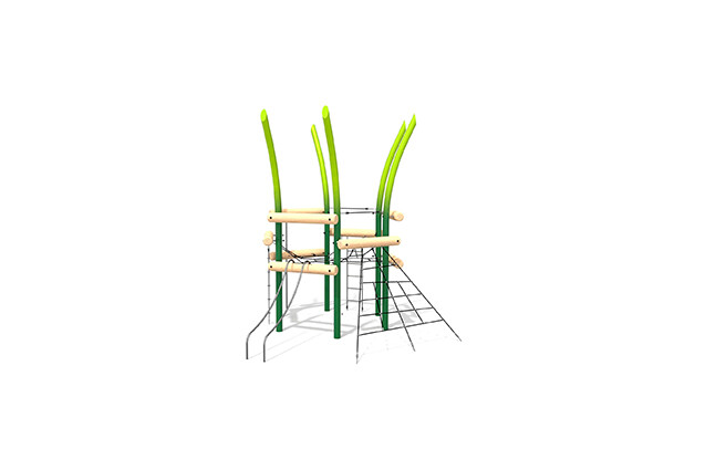 3D rendering af Konstrukcja wspinaczkowa - Flora Play A