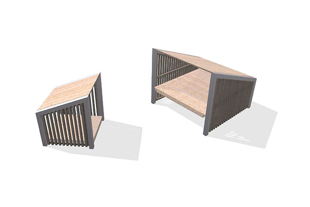 3D rendering af Domek do zabawy - Arthur pakiet 2