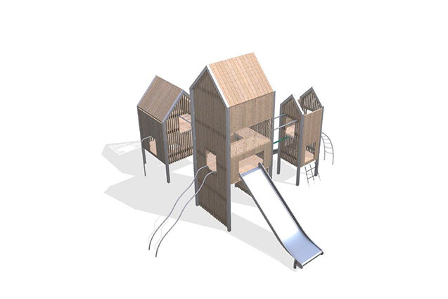 3D rendering af Wieża do zabawy - Arthur pakiet 5