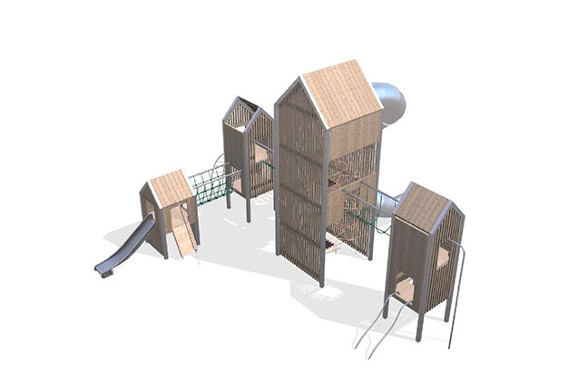 3D rendering af Wieża do zabawy - Arthur pakiet 7