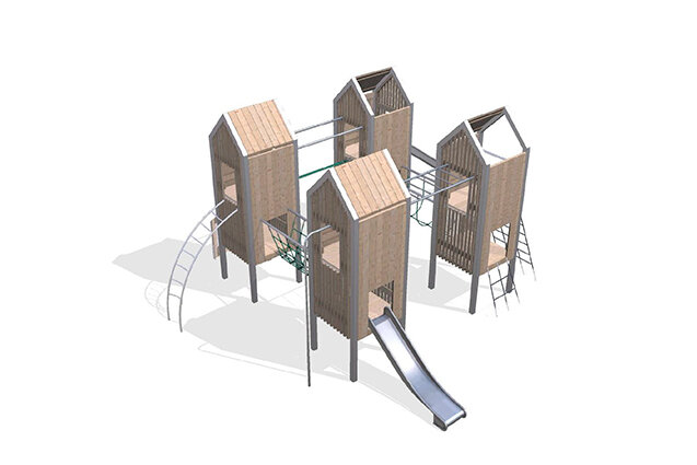 3D rendering af Wieża do zabawy - Arthur pakiet 10