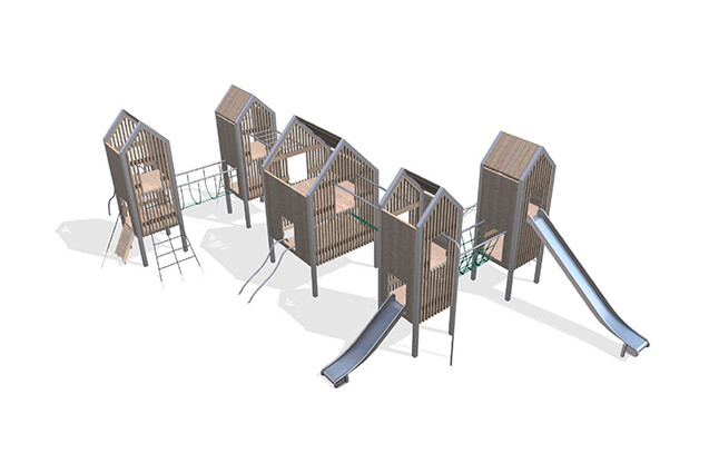 3D rendering af Wieża do zabawy - Arthur pakiet 11