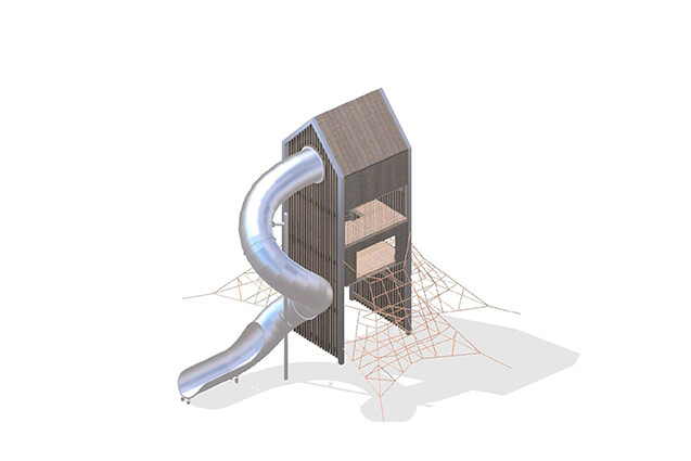 3D rendering af Wieża do zabawy - Arthur pakiet 12