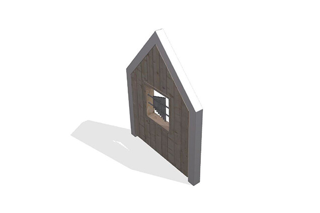 3D rendering af Domek do zabawy - Arthur pakiet 19