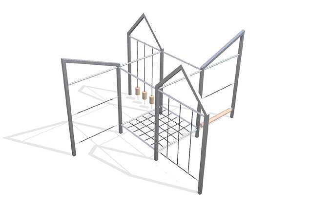 3D rendering af Tor przeszkód - Arthur pakiet 21