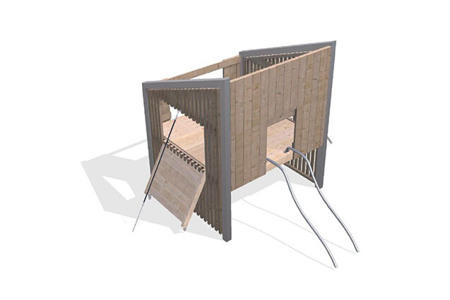 3D rendering af Wieża do zabawy - Arthur pakiet 30
