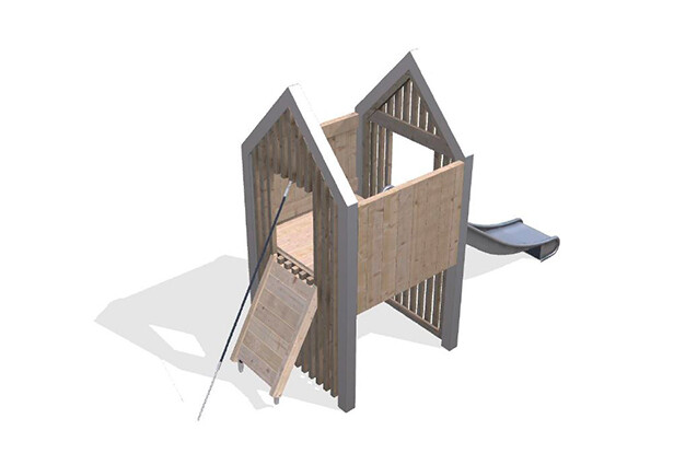 3D rendering af Wieża do zabawy - Arthur pakiet 32