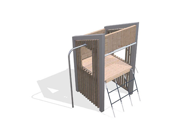 3D rendering af Wieża do zabawy - Arthur pakiet 34