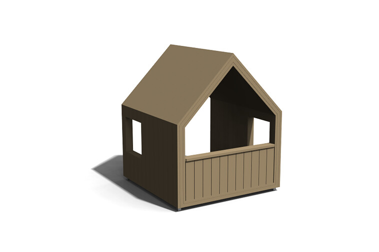 3D rendering af Playhouse - Olivia z ladą sklepu spożywczego
