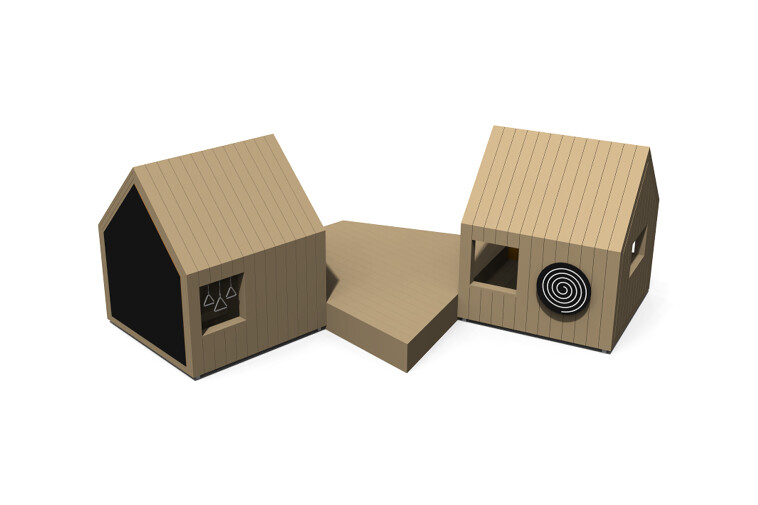 3D rendering af Playhouse - Olivia Pakiet 13