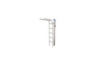 Fitness - Drążek do podciągania Outdoor Inox niebieski