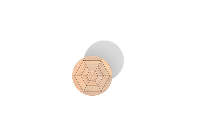 Karuzela – platforma obrotowa z robinii