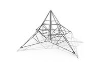 Siatka wspinaczkowa - Acrobat pyramid 5 szary/czarny