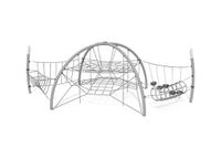Siatka wspinaczkowa - Acrobat dome 2 szary/czarny
