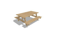 Meble ogrodowe - A-table School