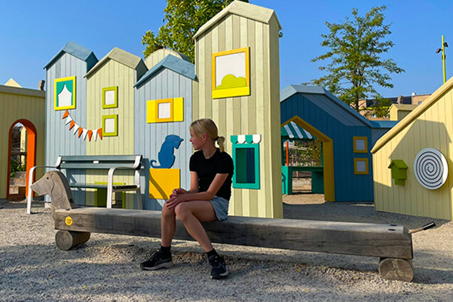 Foto af Rzeźba do zabawy - pies